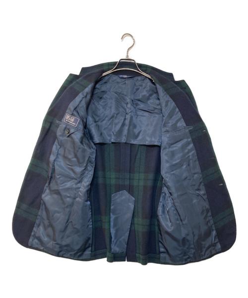 POLO RALPH LAUREN（ポロ・ラルフローレン）POLO RALPH LAUREN (ポロ・ラルフローレン) ブラックウォッチ3Bジャケット ネイビー サイズ:XLの古着・服飾アイテム