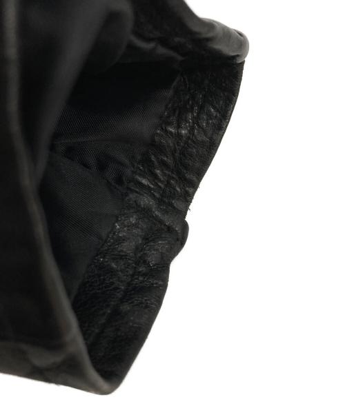 Hysteric Glamour（ヒステリックグラマー）Hysteric Glamour (ヒステリックグラマー) シープスキンレザージャケット ブラック サイズ:FREEの古着・服飾アイテム