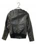 Hysteric Glamour (ヒステリックグラマー) シープスキンレザージャケット ブラック サイズ:FREE：13000円