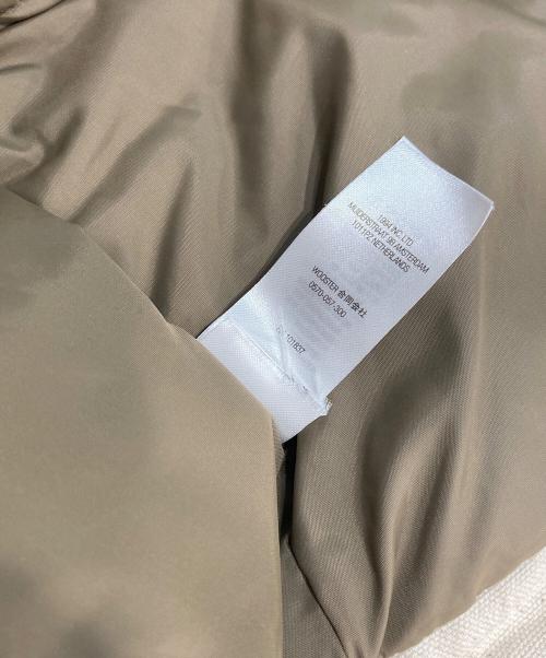 Schott（ショット）Schott (ショット) SUPREME (シュプリーム) Canvas Down Trucker Jacket キャンバス ダウン トラッカージャケット ホワイト×ブラウン サイズ:XLの古着・服飾アイテム