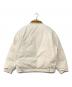 Schott (ショット) SUPREME (シュプリーム) Canvas Down Trucker Jacket キャンバス ダウン トラッカージャケット ホワイト×ブラウン サイズ:XL：40000円