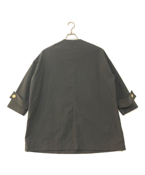 Traditional Weatherwear（トラディショナルウェザーウェア）Traditional Weatherwear (トラディショナルウェザーウェア) MALTON NO COLLAR ブラック サイズ:30の古着・服飾アイテム