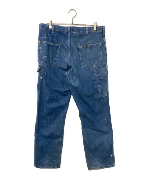 OSH KOSH（オシュコシュ）OSH KOSH (オシュコシュ) 70-80`sペインターデニムパンツ インディゴ サイズ:不明の古着・服飾アイテム
