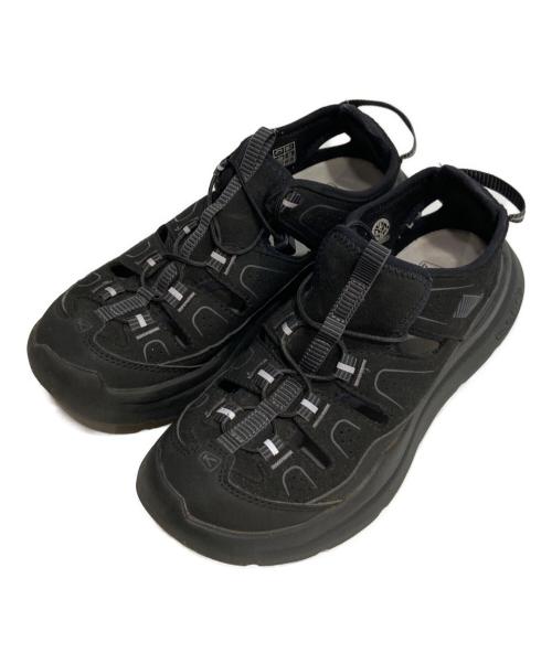 KEEN（キーン）KEEN (キーン) WK450 ダブルケー450 ブラック サイズ:24.5の古着・服飾アイテム