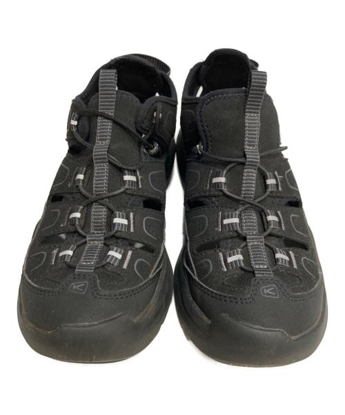 KEEN（キーン）KEEN (キーン) WK450 ダブルケー450 ブラック サイズ:24.5の古着・服飾アイテム