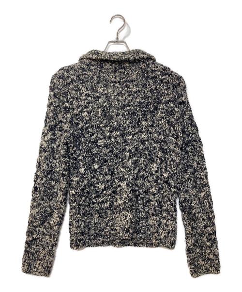 ISSEY MIYAKE（イッセイミヤケ）ISSEY MIYAKE (イッセイミヤケ) ハーフジップメランジニット グレー サイズ:2の古着・服飾アイテム