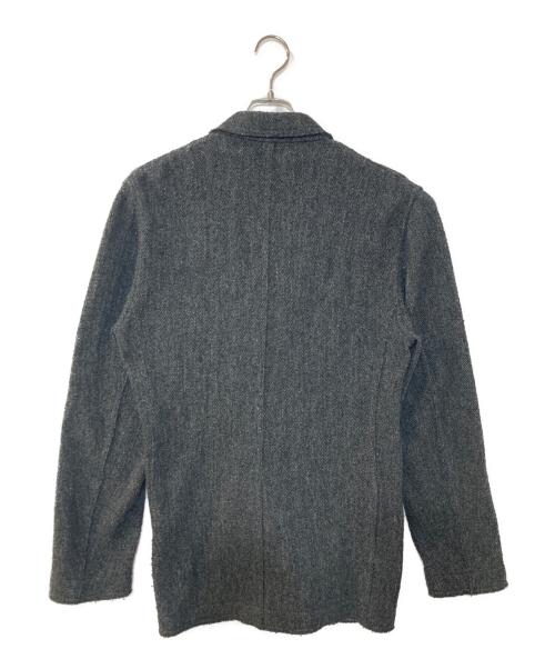ISSEY MIYAKE（イッセイミヤケ）ISSEY MIYAKE (イッセイミヤケ) ツイード3Bジャケット グレー サイズ:2の古着・服飾アイテム
