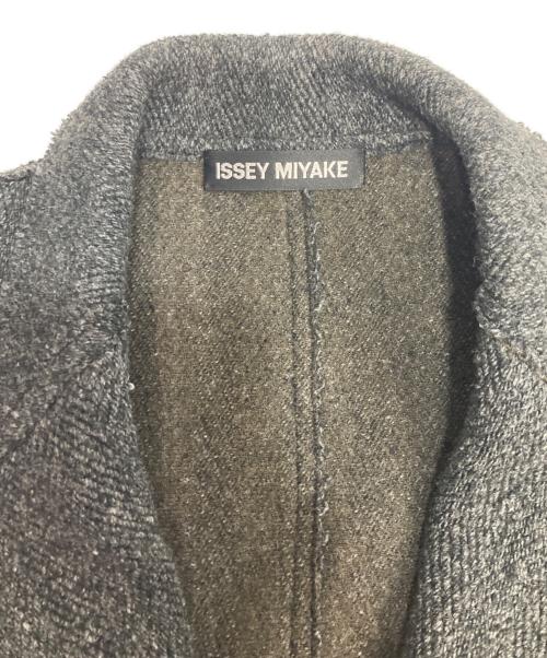 ISSEY MIYAKE（イッセイミヤケ）ISSEY MIYAKE (イッセイミヤケ) ツイード3Bジャケット グレー サイズ:2の古着・服飾アイテム