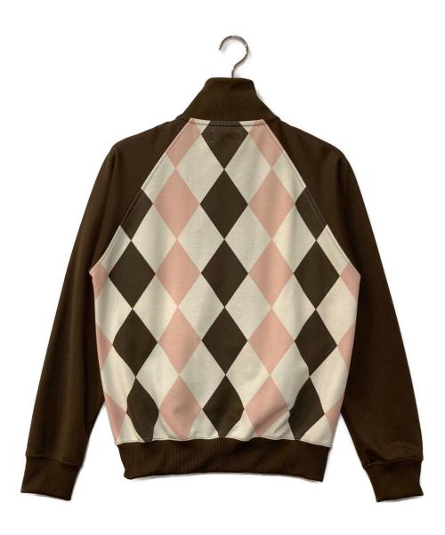 FRED PERRY（フレッドペリー）FRED PERRY (フレッドペリー) アーガイルトラックジャケット ピンク サイズ:Sの古着・服飾アイテム