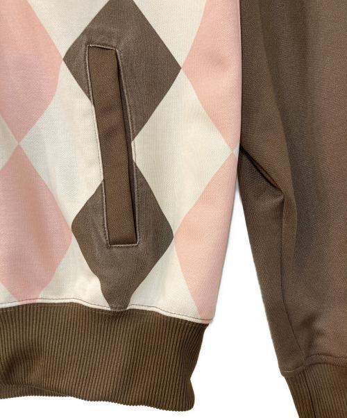 FRED PERRY（フレッドペリー）FRED PERRY (フレッドペリー) アーガイルトラックジャケット ピンク サイズ:Sの古着・服飾アイテム