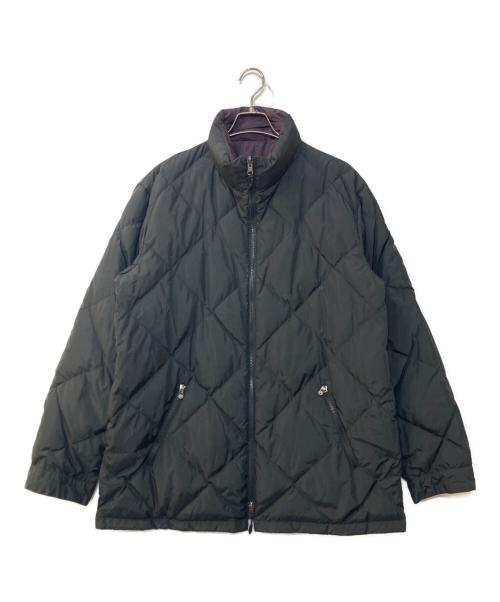 ARMANI COLLEZIONI（アルマーニ コレツィオーニ）ARMANI COLLEZIONI (アルマーニ コレツィオーニ) リバーシブルパデットジャケット パープル サイズ:52の古着・服飾アイテム