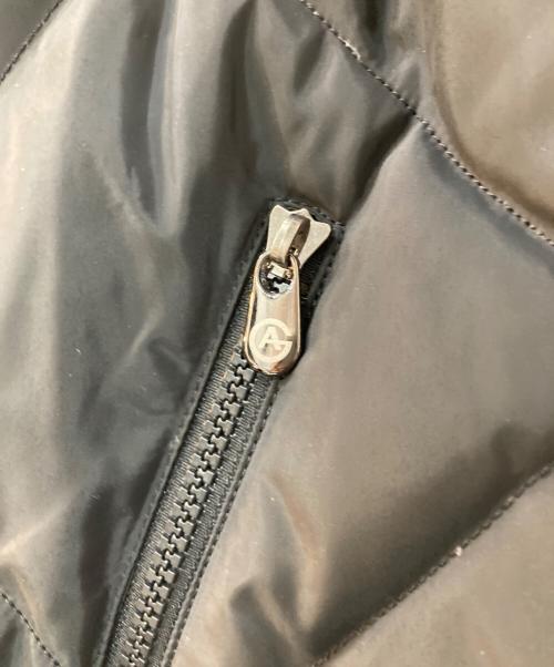 ARMANI COLLEZIONI（アルマーニ コレツィオーニ）ARMANI COLLEZIONI (アルマーニ コレツィオーニ) リバーシブルパデットジャケット パープル サイズ:52の古着・服飾アイテム