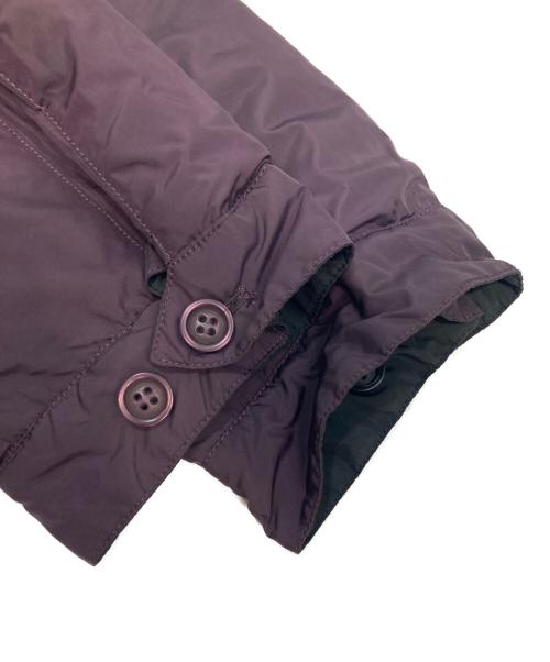 ARMANI COLLEZIONI（アルマーニ コレツィオーニ）ARMANI COLLEZIONI (アルマーニ コレツィオーニ) リバーシブルパデットジャケット パープル サイズ:52の古着・服飾アイテム