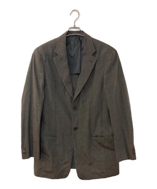 ARMANI COLLEZIONI（アルマーニ コレツィオーニ）ARMANI COLLEZIONI (アルマーニ コレツィオーニ) 2Bストライプスーツ グレー サイズ:48の古着・服飾アイテム