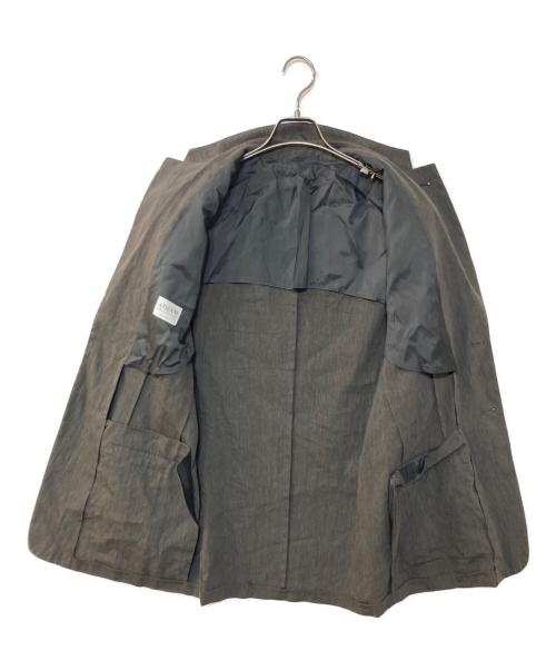 ARMANI COLLEZIONI（アルマーニ コレツィオーニ）ARMANI COLLEZIONI (アルマーニ コレツィオーニ) 2Bストライプスーツ グレー サイズ:48の古着・服飾アイテム
