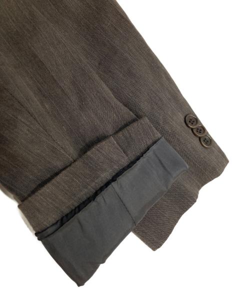 ARMANI COLLEZIONI（アルマーニ コレツィオーニ）ARMANI COLLEZIONI (アルマーニ コレツィオーニ) 2Bストライプスーツ グレー サイズ:48の古着・服飾アイテム