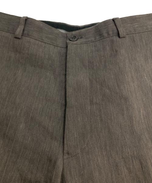 ARMANI COLLEZIONI（アルマーニ コレツィオーニ）ARMANI COLLEZIONI (アルマーニ コレツィオーニ) 2Bストライプスーツ グレー サイズ:48の古着・服飾アイテム