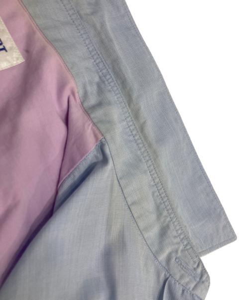 COMME des GARCONS SHIRT（コムデギャルソンシャツ）COMME des GARCONS SHIRT (コムデギャルソンシャツ) スイッチングS/Sシャツ ブルー サイズ:Ｍの古着・服飾アイテム