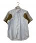 COMME des GARCONS SHIRT（コムデギャルソンシャツ）の古着「スイッチングS/Sシャツ」｜ブルー