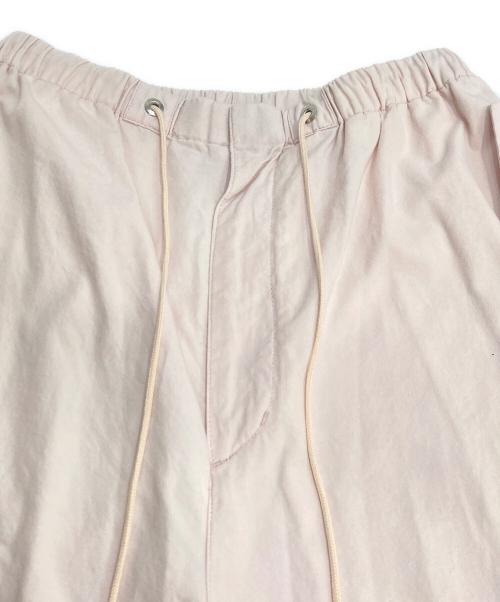 THE SHISHIKUI（シシクイ）THE SHISHIKUI (シシクイ) PARACHUTE PANTS パラシュートパンツ ピンク サイズ:Mの古着・服飾アイテム