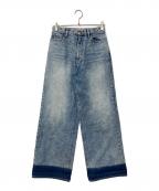 ENOFイナフ）の古着「expandable denim pants デニムパンツ」｜インディゴ