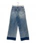 ENOF (イナフ) expandable denim pants デニムパンツ インディゴ サイズ:L：12000円