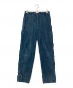 SHISHIKUIシシクイ）の古着「CORDUROY BAKER PANTS」｜ネイビー