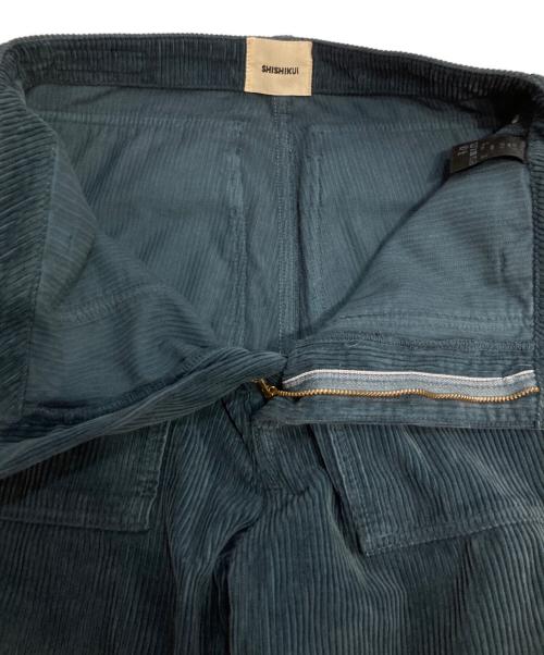 SHISHIKUI（シシクイ）SHISHIKUI (シシクイ) CORDUROY BAKER PANTS ネイビー サイズ:34の古着・服飾アイテム