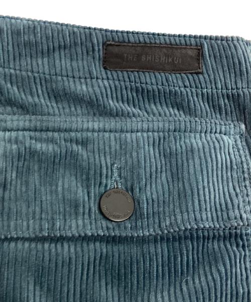 SHISHIKUI（シシクイ）SHISHIKUI (シシクイ) CORDUROY BAKER PANTS ネイビー サイズ:34の古着・服飾アイテム
