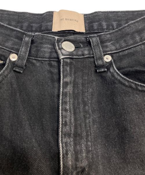 THE SHISHIKUI（シシクイ）THE SHISHIKUI (シシクイ) ブラックデニムパンツ ブラック サイズ:24の古着・服飾アイテム