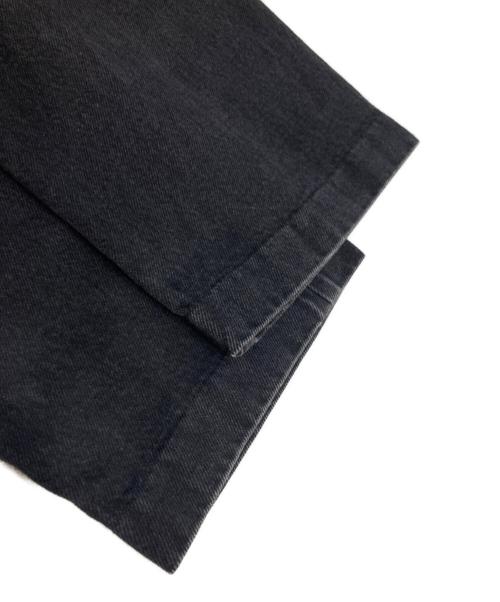 THE SHISHIKUI（シシクイ）THE SHISHIKUI (シシクイ) ブラックデニムパンツ ブラック サイズ:24の古着・服飾アイテム