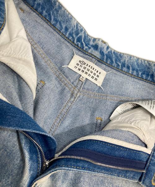 Maison Margiela（メゾンマルジェラ）Maison Margiela (メゾンマルジェラ) SLASH DETAIL DENIM PANTS デニムジーンズ スラッシュディテール インディゴ サイズ:38の古着・服飾アイテム
