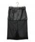 TOGA TOO (トーガ・トゥ) Leather mesh skirt ブラック サイズ:Ｍ：20000円
