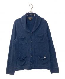 RRL（ダブルアールエル）の古着「コットン ショールカラーカーディガン RRL」｜ネイビー