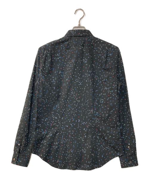 PS Paul Smith（ＰＳポールスミス）PS Paul Smith (ＰＳポールスミス) パズルピースシャツ ブラック サイズ:Lの古着・服飾アイテム