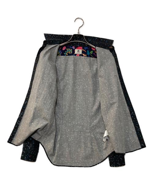 PS Paul Smith（ＰＳポールスミス）PS Paul Smith (ＰＳポールスミス) パズルピースシャツ ブラック サイズ:Lの古着・服飾アイテム