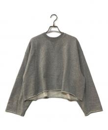 SACRA（サクラ）の古着「EXTRA FINE FLEECE CROPPED TOP スウェット」｜グレー