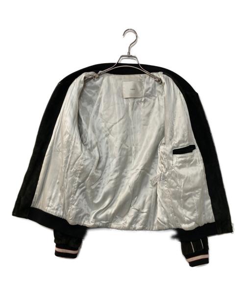 COVERT（コーベルト）COVERT (コーベルト) ゴートスエードパデッドスーベニアジャケット ブラック サイズ:48の古着・服飾アイテム