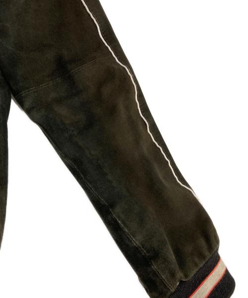 COVERT（コーベルト）COVERT (コーベルト) ゴートスエードパデッドスーベニアジャケット ブラック サイズ:48の古着・服飾アイテム