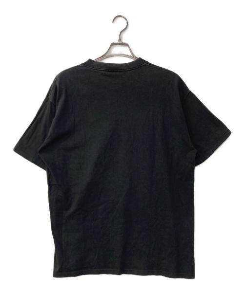 YOUR HEAD GOES HERE（ユア ヘッド ゴーズ ヒアー）YOUR HEAD GOES HERE (ユア ヘッド ゴーズ ヒアー) 90`SアートグラフィックTee　GRAPHIC PRINT TEE ブラック サイズ:XLの古着・服飾アイテム