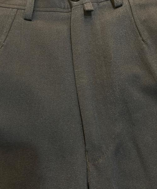 DRIES VAN NOTEN（ドリスヴァンノッテン）DRIES VAN NOTEN (ドリスヴァンノッテン) ウールブレンドタックスラックス　3952-1709 ネイビー サイズ:46の古着・服飾アイテム