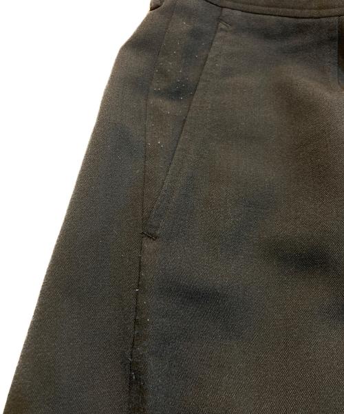 DRIES VAN NOTEN（ドリスヴァンノッテン）DRIES VAN NOTEN (ドリスヴァンノッテン) ウールブレンドタックスラックス　3952-1709 ネイビー サイズ:46の古着・服飾アイテム