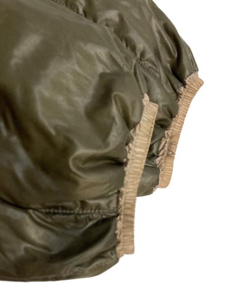BURBERRY BLUE LABEL（バーバリー ブルー レーベル）BURBERRY BLUE LABEL (バーバリー ブルー レーベル) リバーシブルダウンジャケット ベージュ サイズ:38の古着・服飾アイテム