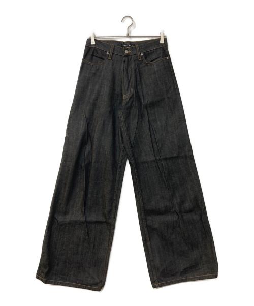 DISCONT'D（ディスコント）DISCONT'D (ディスコント) Indigo Selvedge Baggy Denim セルビッジ バギー デニム インディゴ サイズ:28の古着・服飾アイテム