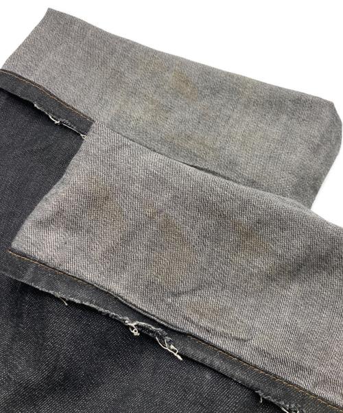 DISCONT'D（ディスコント）DISCONT'D (ディスコント) Indigo Selvedge Baggy Denim セルビッジ バギー デニム インディゴ サイズ:28の古着・服飾アイテム