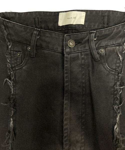 Vuja De（ヴジャデ）VUJA DE (ヴジャデ) Diviser Cargo Pants デニム カーゴパンツ ブラック サイズ:XSの古着・服飾アイテム