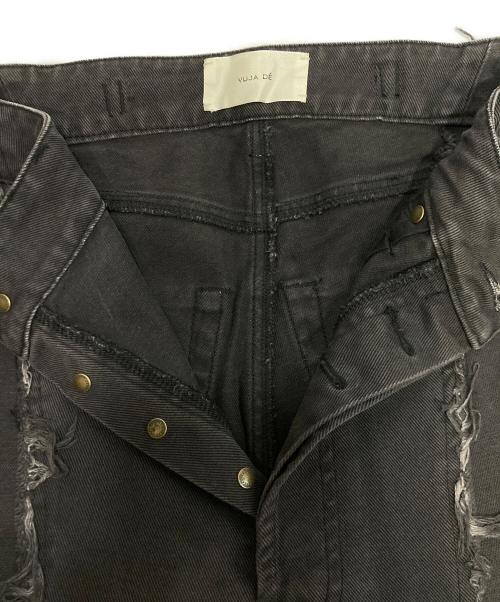 Vuja De（ヴジャデ）VUJA DE (ヴジャデ) Diviser Cargo Pants デニム カーゴパンツ ブラック サイズ:XSの古着・服飾アイテム