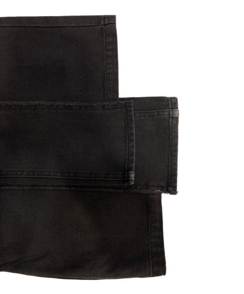 Vuja De（ヴジャデ）VUJA DE (ヴジャデ) Diviser Cargo Pants デニム カーゴパンツ ブラック サイズ:XSの古着・服飾アイテム
