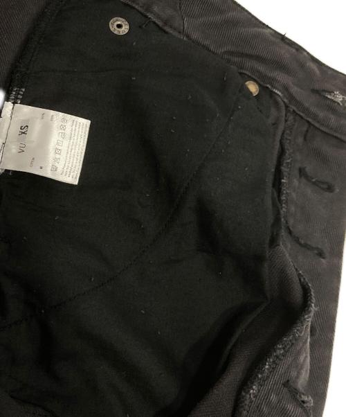 Vuja De（ヴジャデ）VUJA DE (ヴジャデ) Diviser Cargo Pants デニム カーゴパンツ ブラック サイズ:XSの古着・服飾アイテム