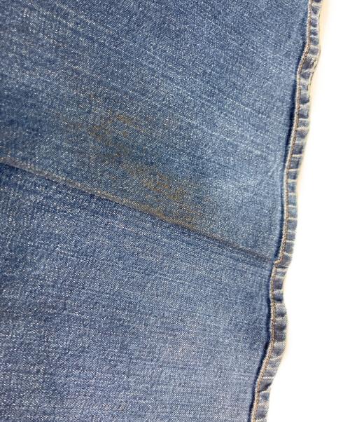 DIESEL（ディーゼル）DIESEL (ディーゼル) Cotton Blend Wide-Leg Jeans　コットンブレンドワイドレッグジーンズ　A02106 インディゴ サイズ:29の古着・服飾アイテム
